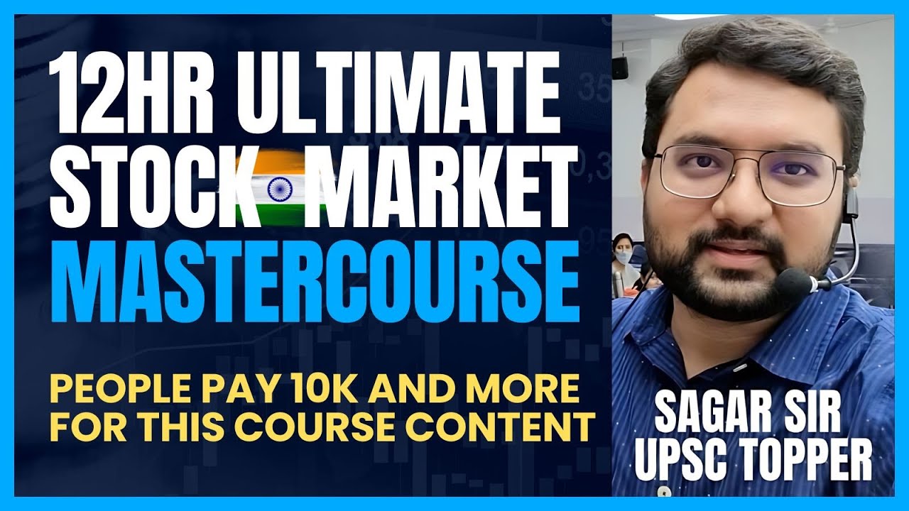 The original Ultimate Stock Market Mastercourse with Sagar Dodeja